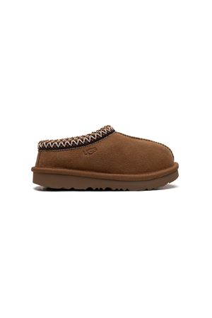 brown leather slip-on UGG KIDS | 1019066TCHE